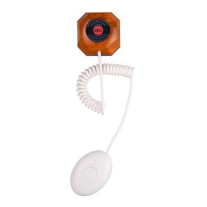 Hospital wireless nurse calling button with 1m prolonged cable
