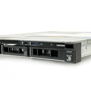Wholesale Lenovo Thinkserver SR258 Entry Level 1U Rack Server with Intel Xeon E2224 and 16G RAM from china suppliers