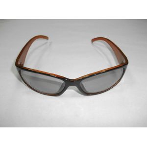 Black Linear Polarized 3D PC Glasses With Plastic Frame CE EN71 Rohs