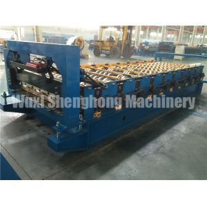 0.4 - 0.8mm Thickness Wall Panel Roll Forming Machine For Garden , Hotel