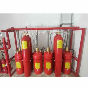 Galvanized Steel FM200 Fire Suppression System Fire Extinguisher 120L Capacity
