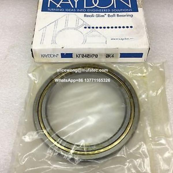 KF040AR0 Thin Section Bearings 101.6x139.7x19.05mm Brass Cage / Nylon Cage, Open / 2RS Rubber Seals