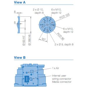 YASKAWA GP165R Used Robot Arm 165kg Payload 3143mm Arm Robots