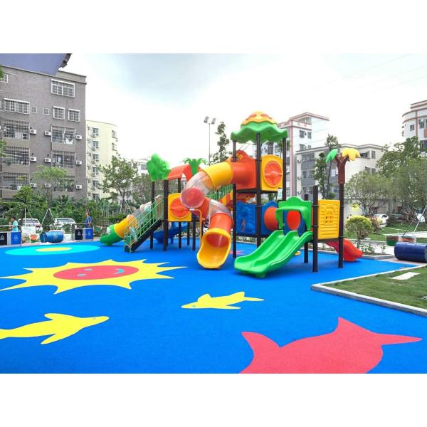 Quality Custom EPDM Rubber Running Track All Weather / Lower Cost Easy Installation Excellent Shock Absorption Many Colors Available for sale