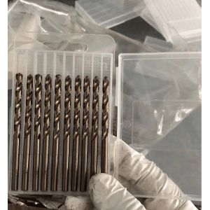 Various Size Fully Ground HSS Cobalt 5% M35 straight shank twist drill bit,