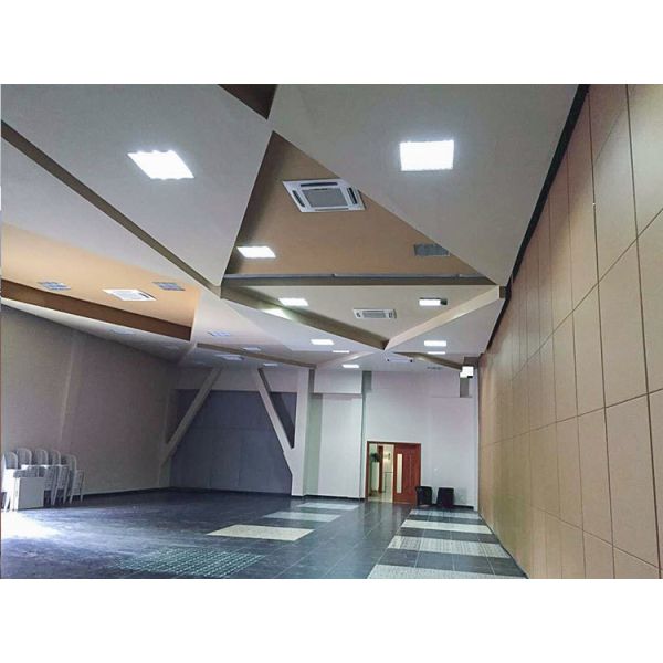 Portable Soundproof Movable Partition Wall with Dupont POM Rollers and Top and