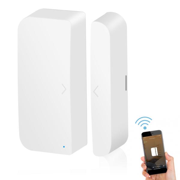Tuya Smart Home Voice Control Wireless Portable Wifi Or Zigbee Door Sensor By