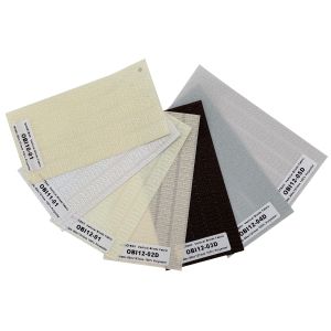 Motorized Insulated 100% Polyester Replacement Blind Vertical Fabric OEM