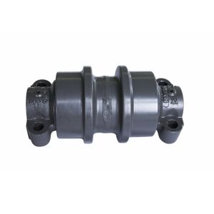 China Performance XE215 Excavator Carrier Roller Painted Black on sale