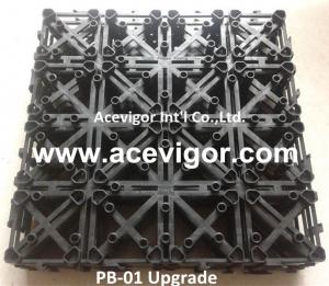 China PB-01 Upgrade Interlocking Plastic Grid for DIY deck tiles on sale
