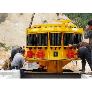High Efficiency Stone Cone Crusher Easy Adjustment Rock Crushing Machine