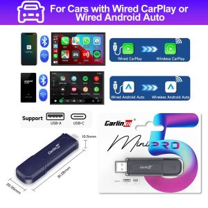 Buy cheap CarlinKit Mini Se Pro Smart Wireless Adapter Carplay 5.0 Bluetooth Wifi Android from wholesalers