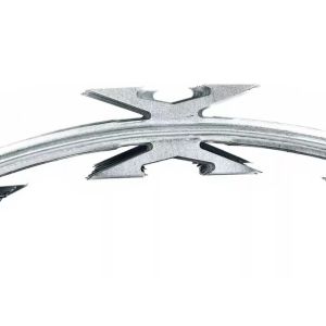 300mm CBT 60 H Type Concertina Razor Wire For Sale 54-56loops