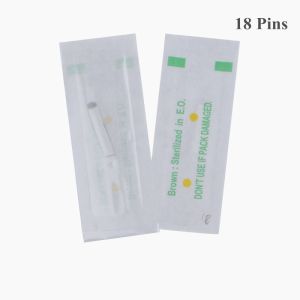 Nano 18 Pin Eyebrow Disposable Microblading Needles / Permanent Makeup Blades