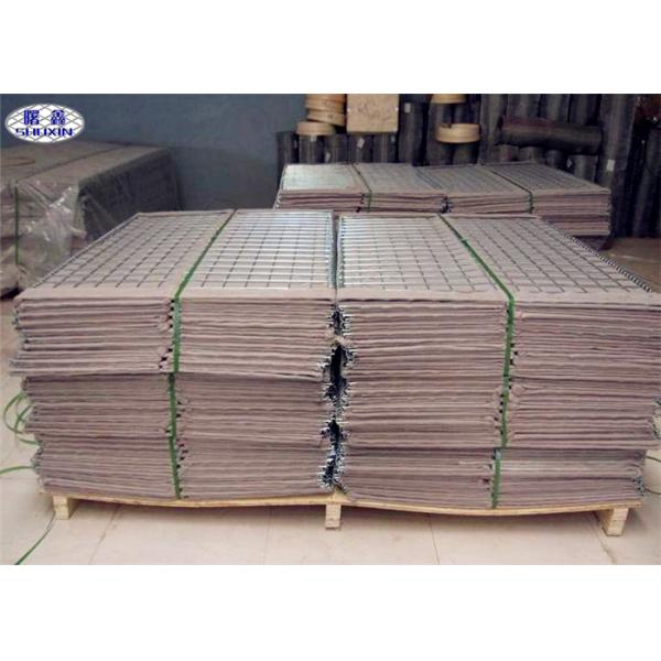 Military Sand Filled Barriers , Mil1 - Mil10 Welded Hesco Bastion Concertainer