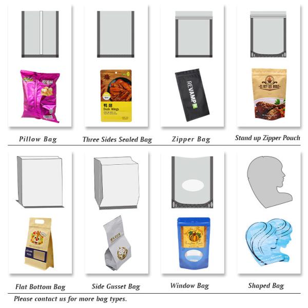 Kraft Paper Self-Standing Resealable Food Nut Storage Bag Wholesale Flat Bottom Packaging Ziplock Bag