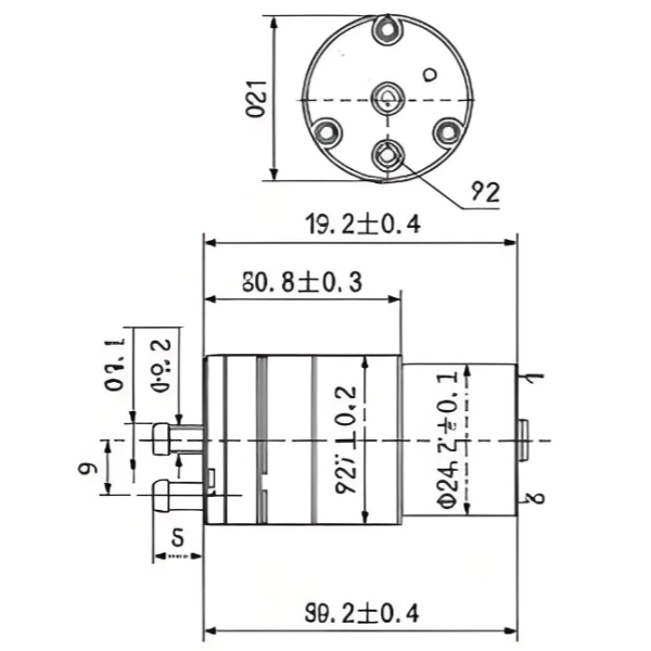 Motor pump