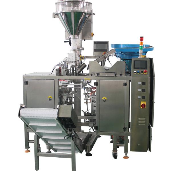 Coffee Powder Automatic Pouch Filling Sealing Machine , Adjustable Doypack