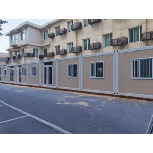 Insulated Steel Prefab Folding Container House Collapsible Container Homes