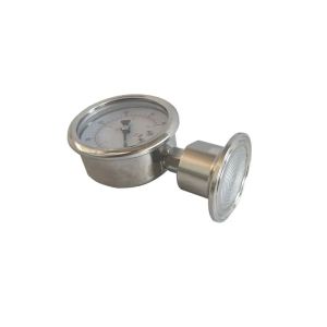 ANSI Standard 1.5inch Sanitary Vacuum Pressure Gauge with SS316 Tri Clamp