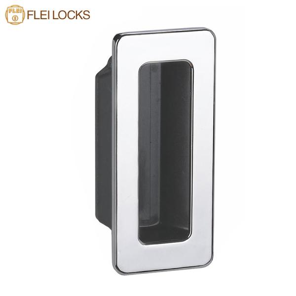 Quality Chrome Plating Hidden Door Pull Handles Zinc Material With High Security for sale