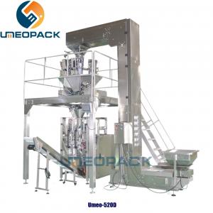 China 2 year warranty auto puffed plantain potato chips bag snack sachet  filling weighing and packing machine with nitrogen on sale