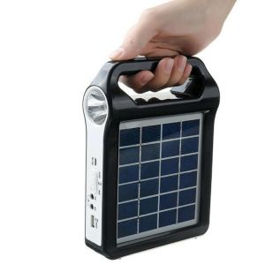 High Efficiency Portable Solar Energy Lighting Kit Panel Mini Off Grid For Home