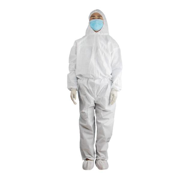 Quality Lightweight Isolation Disposable Protective Coverall With Flash Evaporation Technology for sale