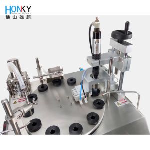 2000 BPH Cryotube Desktop Filling And Capping Machine Semi Automatic