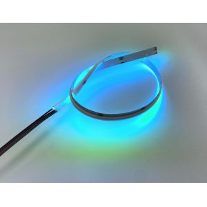 Side Emitting RGB LED COB Strip Light 10w 24V DC 378 Chips