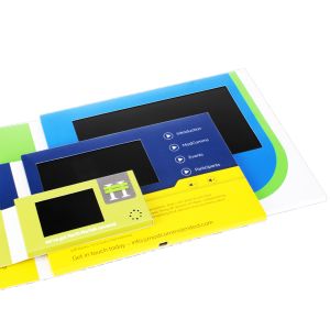 Customizable LCD Video Brochure Card for Effective Marketing and Branding