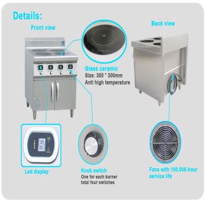 CH-3.5BZ4 industrial top burner cheap electric stove