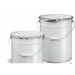 Blue Open Head 5 Gallon Metal Pail Rust Inhibited