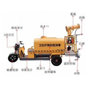 Wholesale 30-50Km/H Scenic Property Rinsing With Disinfection Truck Sprinkler from china suppliers
