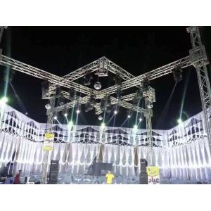 50*2mm Main Tube Portable Fast Deploying Stages Fixed Truss Structures with 20