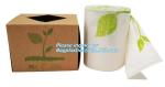 Customized biodegradable compostable Drawstring garbage bag, compostable garbage