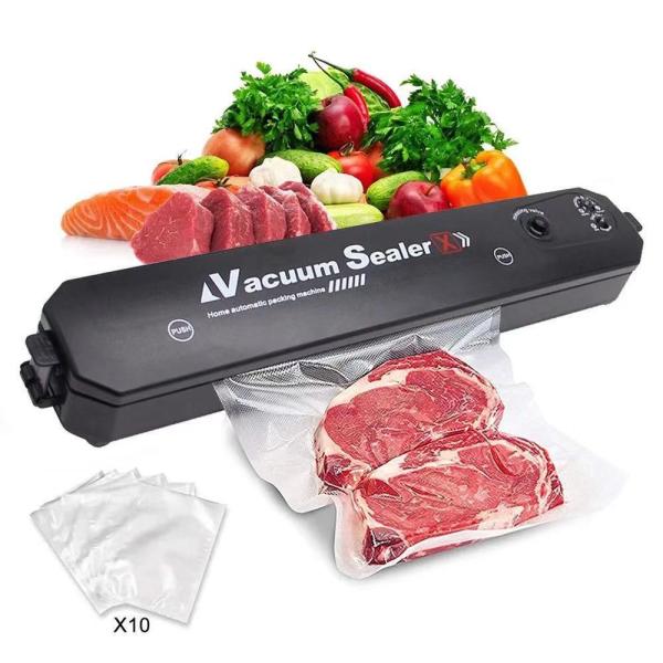 Convenient Household Food Packaging Vacuum Sealer with 10 Bags and 1.5 KG Capacity