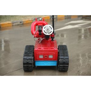 Wholesale Remote Control Automatic Fire Fighting Robot , Fire Extinguisher Robot from china suppliers