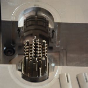 High Precise Black Plastic Injection Mold for Textured Surfaces