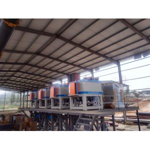 Program controlled automatic water-cooling Electromagnetic slurry Separator