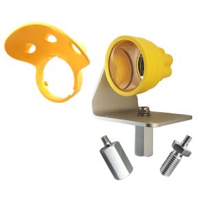 Leica GPR112 Yellow Surveying Reflector Prism 60mm big Prism with Snow Rain