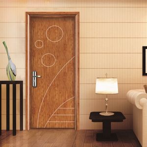 Modern Design WPC Hollow Door with Heat Insulation and Easy Installation for