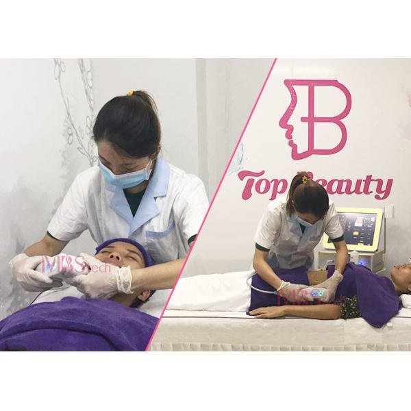 4MHz 12 Lines 8 Cartridges Body Slimming HIFU RF Machine