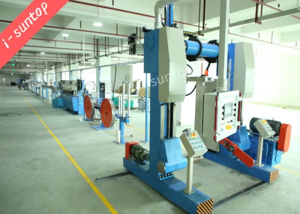 Quality GYTA 130KVA Cable Sheathing Machine Fiber Optic Cable Production Line for sale