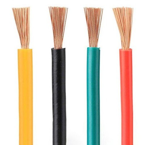 Insulated 0.5mm 0.75mm Copper Single Core 7Stranded Flexible Wires for Interior