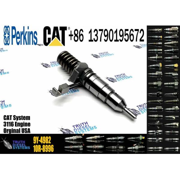 Excavator Accessories Fuel Injector 0R8682 0R8467 9Y-4982 1278220 0R0471 1014561 for Caterpillar 3116 Diesel Engine Spare Parts Construction Machinery