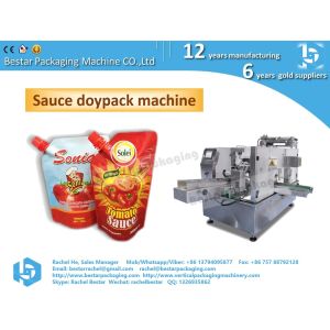 Wholesale Doypack machine for sauce packing in bag with spout from china suppliers