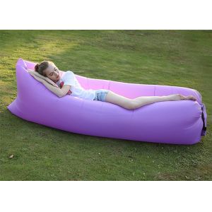 Polyester Lounge Inflatable Sleeping Bag Single Person Inflatable Lazy Beach