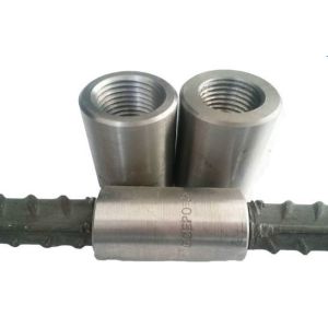Wholesale HG Mechanical Rebar Couplers / Joint For Rib Peeling Roll Threading Rebar from china suppliers