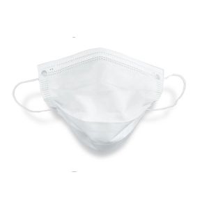 Anti Virus Civil Standard Sanitary 3 ply White Disposable Non-woven Fabric Face